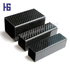Pure Carbon Ruffled Square Tubes