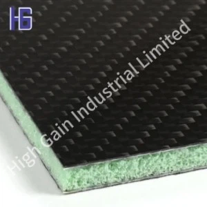 Oglekļa šķiedras putu serdes lapas